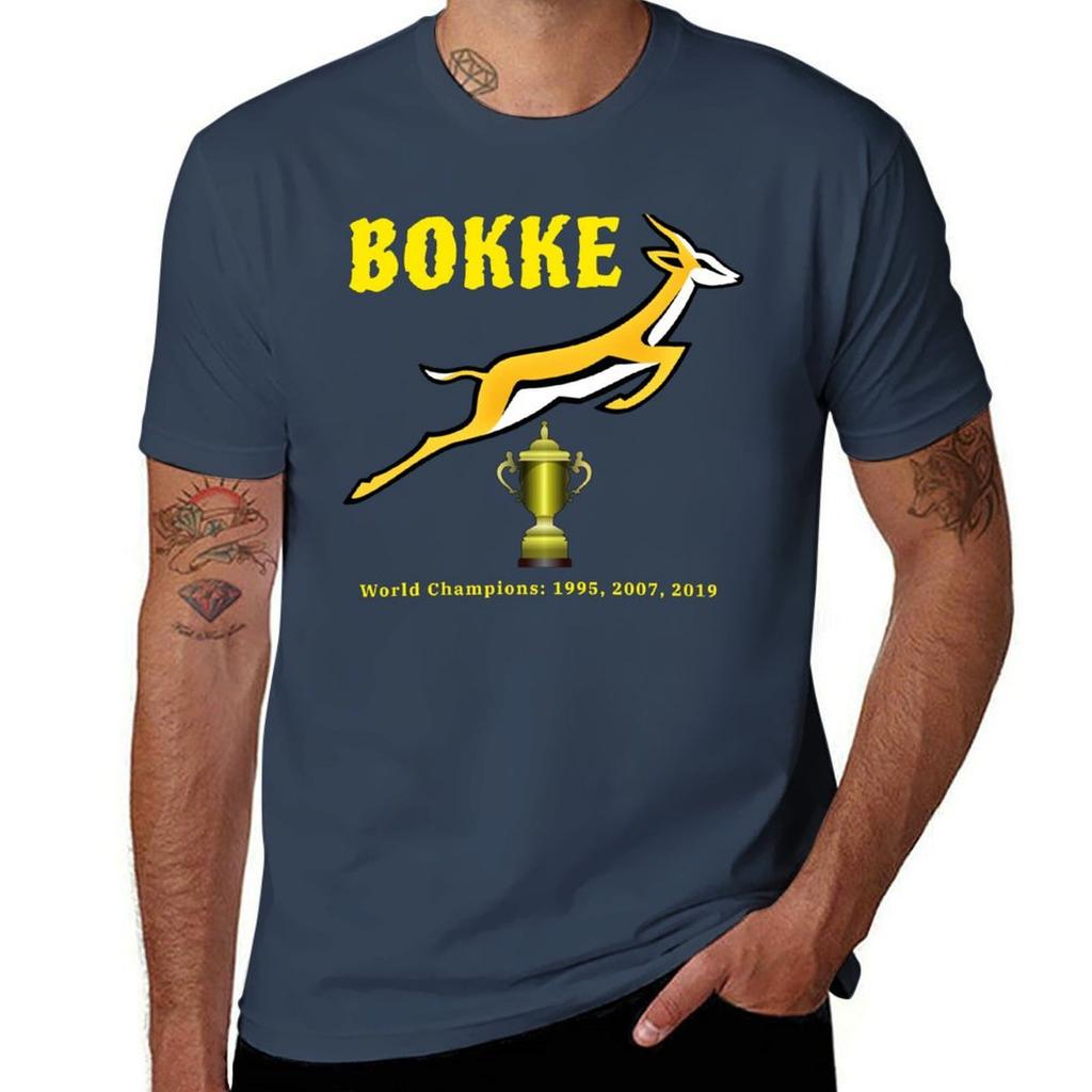 Bokke World Champs 12letý cyklus Tričko tištěná trička pro muže bavlněná trička muž 100% Tričko