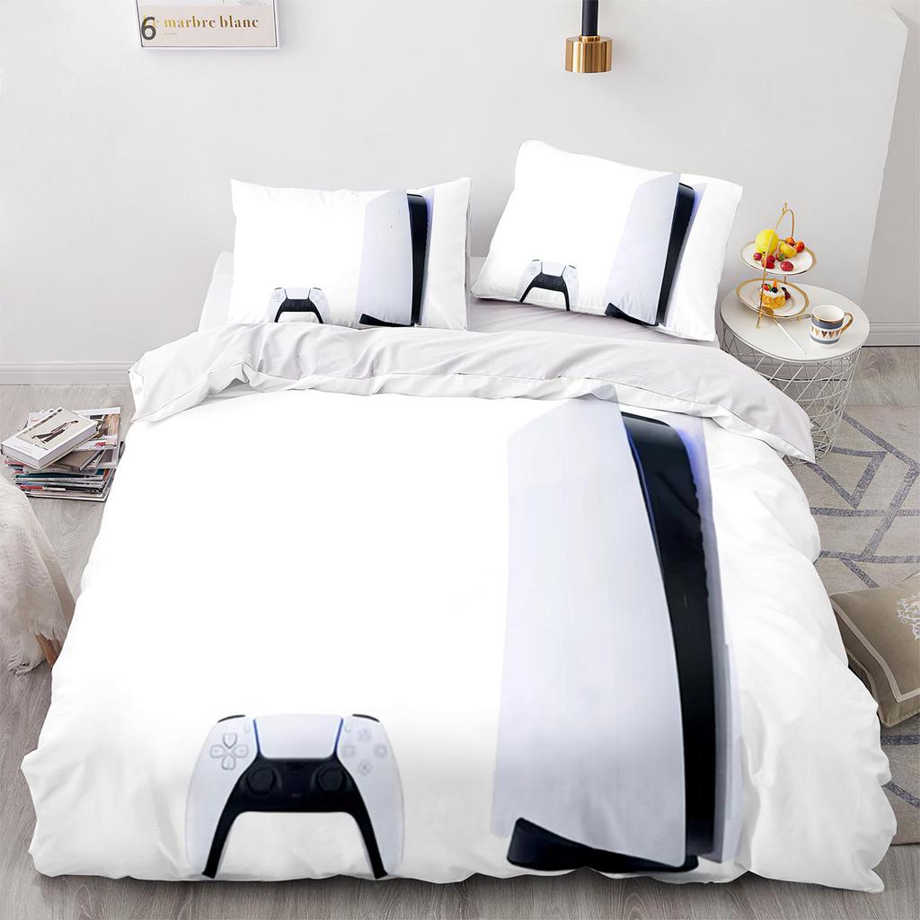Comforter Cool Gamepad Bedding Set Single Twin Full Queen King Size Kawaii Bed Set Aldult Kid Bedroom Three-Piece Suits 3D Print