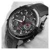 Casio EDIFICE Series Black Stainless Steel Men's Solar Electric Movement Quartz Watch Solar Movement Resin Strap Japanese and Korean EQS-500C-1A1