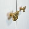 6pack Brass Knobs for Kids, Car Shape Pulls for Nusery Room, Cute Decorative Handles for Boys and Girls (Bear)
