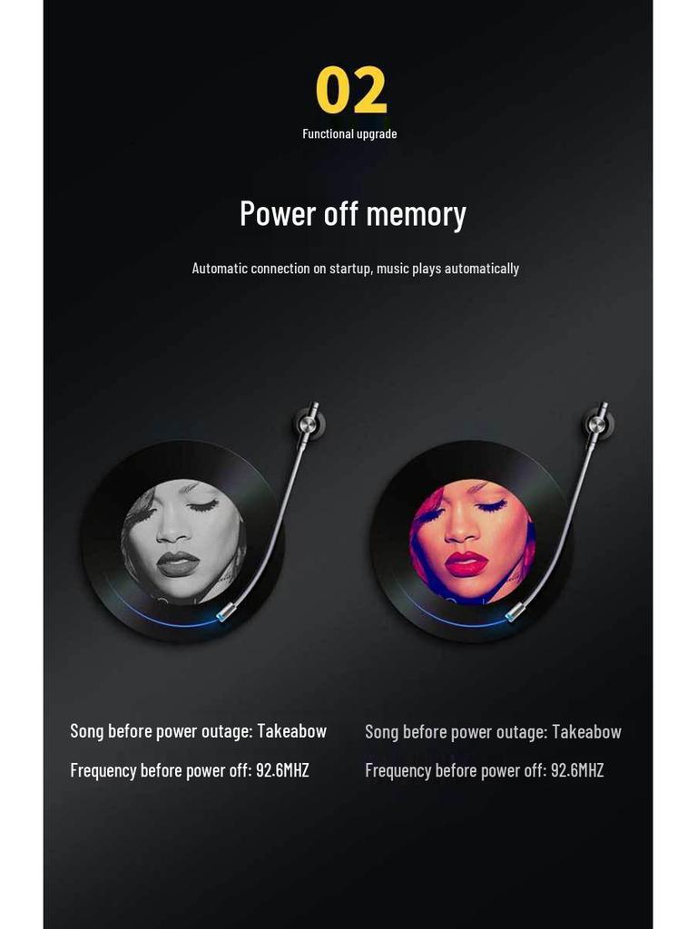 Stereo auto Bluetooth inteligent cu control vocal pentru mașini/camioane