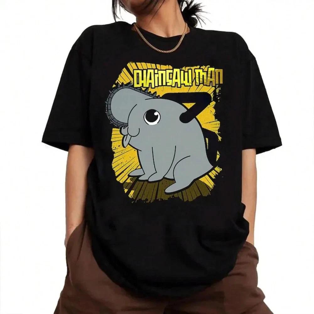 Funny Chainsaw Denji TShirt Anime Unisex S
