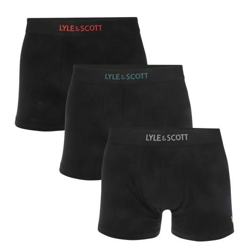Lyle & Scott Mens Devon Boxer Shorts (Pack of 3)