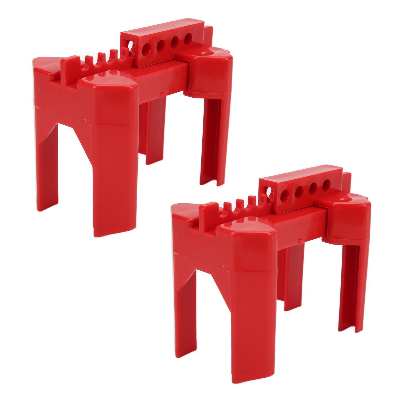 

2PCS Ball Valve Lockout Impact Resistance Corrosion Resistant Insulation Valve Safety Lock