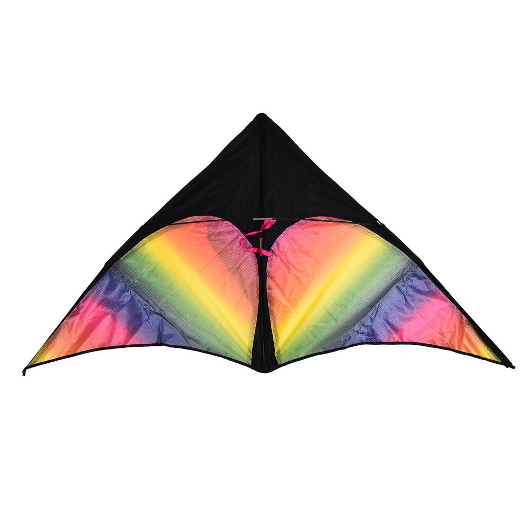 Triangle Kite with Line Board Outdoor Fun Game Sports Activities Long Tail Flying Toys