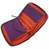 Montbell Men's and Women's Bifold Wallet, Compact Zip Wallet, 1133372 (Purple (PU))