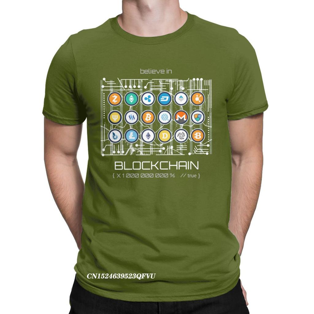 Lässiges Blockchain Kryptowährung BitCoin Krypto BTC T-Shirt Herren Damen T-Shirt Hodl Cardano ADA Ethereum SHIB DOGE T-Shirts Erwachsene