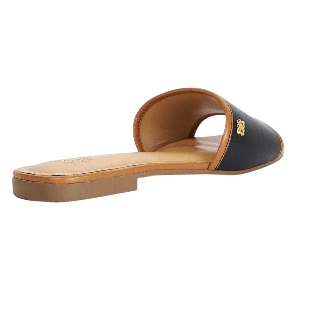 Dune London Womens/Ladies Laras Minimalist Leather Flat Sandals