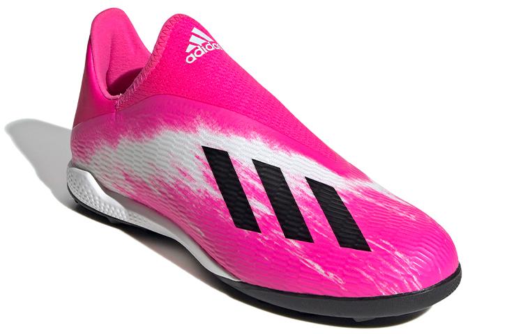 adidas X 19.3 Ll Tf Botines de Fútbol 'Rosa Blanco Negro' EG7175