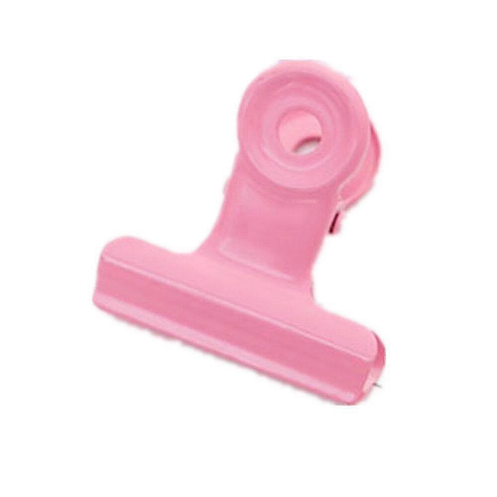 Cute Girl Multicolor Metal Clips Office Paper Document Binder Clips 30mm Office School Supplies1pcspink