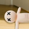 Lying Cartoon Men Door Stopper Wedge No Drilling Anti-collision Carpet Protector Anti-slip Windproof Tile Concrete