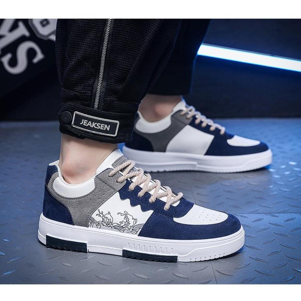 Men's Fashion Breathable Casual Shoes Students Running Sports Sneakers Male Comfortable Gym Outdoor Shoes