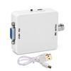 1920 @ 60Hz VGA To BNC Converter Plug and Play PAL/NTSC Format Easy To Use HD Video Adapter  TV