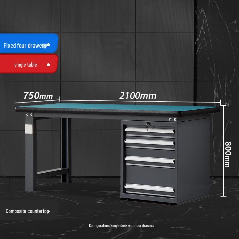 Heavy-Duty Stainless Steel Anti-Static Workbench for Laboratory and Workshop Use