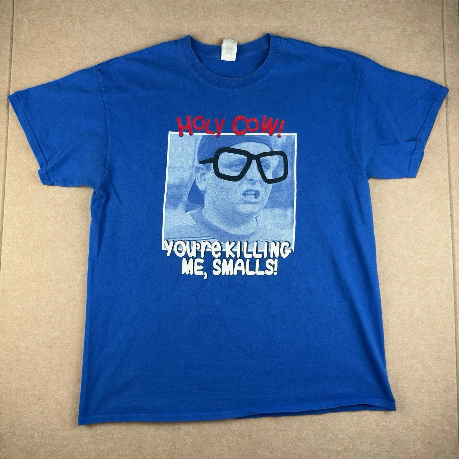 Y2K Gildan T-Shirt Men’s Large Blue The Sandlot Movie Funny Tee L