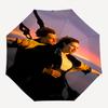 1pc Titanic1 Umbrella, Sun Protection, And UV Shielding. It Has Eight Sturdy Ribs for Outdoor Use And Perfect Gift