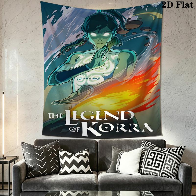 Korra Pattern Home Decor Tapestry, Wall Hanging, Decorative RV Wall Cloth.XGT0914153