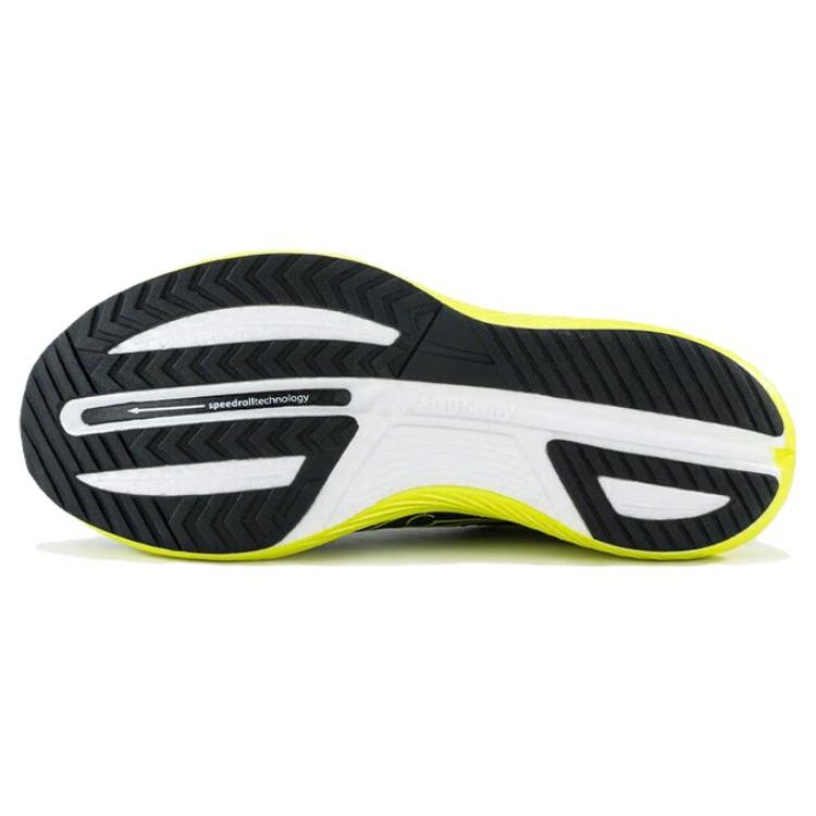 SAUCONY Slay Speed Comfortable Casual Durable Breathable Low-Top Carbon Plate Running Shoes Unisex Running Shoes Yellow Black S28192-2
