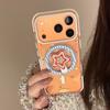 Transparent colored stars iPhone17promax Phone case13Apple17Applicable15Gilded Magnetic Stand16