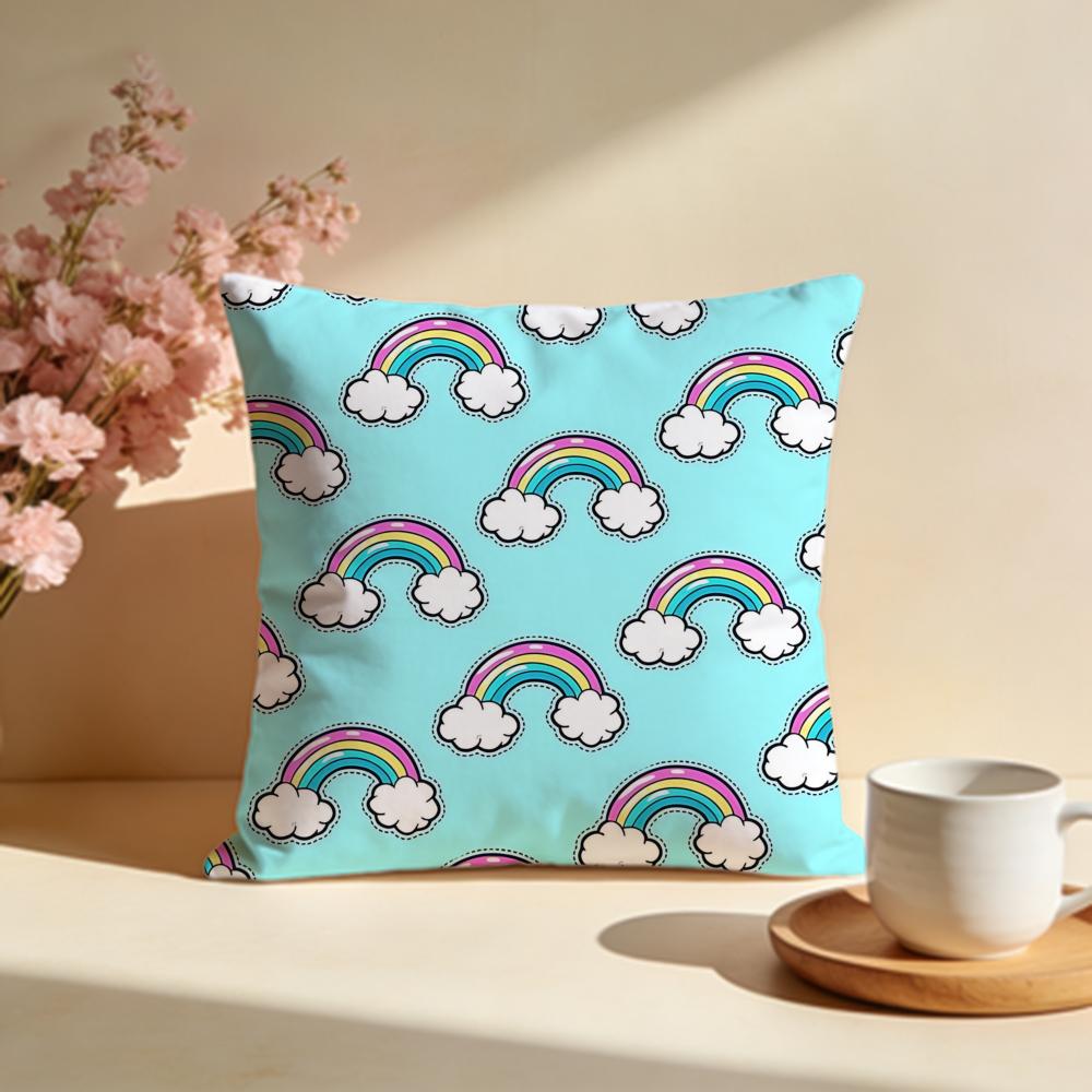 Funda de cojín Arcoíris Vibrante Fundas de almohada suaves para el hogar, dormitorio, sala de estar, sofá