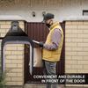 Doorbell Rain Cover, Outdoor Doorbell Sunscreen Box, Metal Socket Rain Cover, Video Access Control Machine Waterproof Cover And Windproof Cover