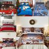 Soft And Cozy 3 Piece Bedding Set With Digital Print Cartoon Anime Design For Stylish Bedrooms
