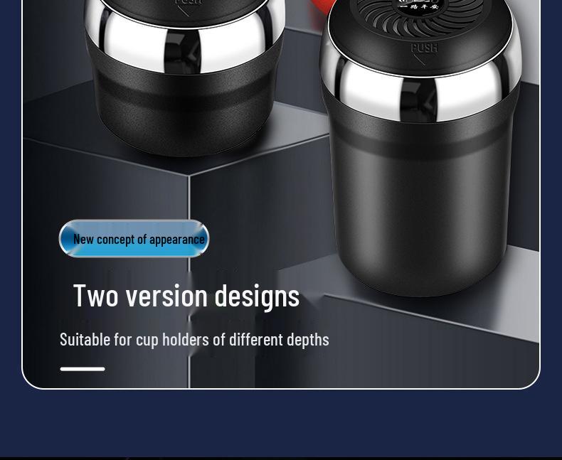 Car Ashtray with Ambient Light for Auchan X5/X7PLUS/X7, KOSAI Pro/5, KOSAI 3, KOSHAN High-end Models