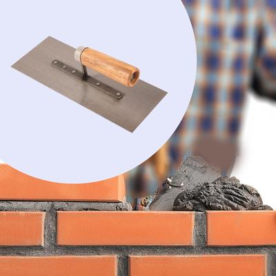 Cazzuola per finitura in muratura, frattazzo per intonacatura, utensile per piastrelle, muratore Premium Bricklaying