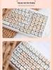 Usagi Cute Personality Theme Five-Sided Dye-Sublimation Mechanical Keyboard Keycaps