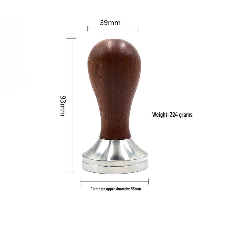 51mm 304 Stainless Steel Coffee Tamper with Handle for Home Machines