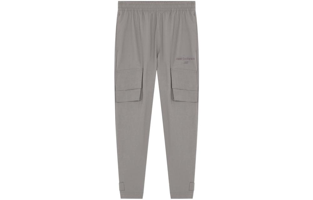 New Balance Casual Pants Men s Gray Moderate Cargo Pants AMP21558-CEL L