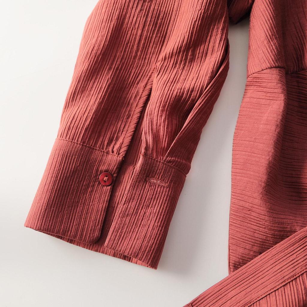 Autumn Long Sleeve Mid-Length Women's Shirt