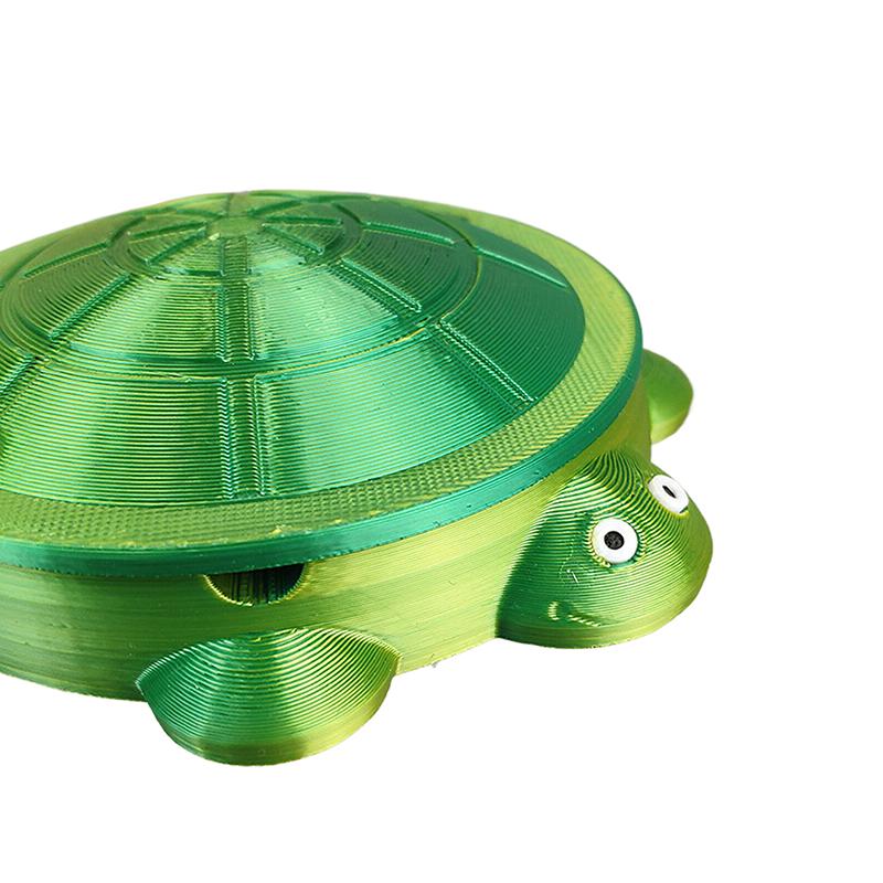 3D-Printed Turtle Sandbox With Lid Turtle Jewelry Storage Box Turtle Decor Turtle Ornaments Attract Wealth And Good Fortune Gift