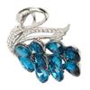Women Sparkling Animal Brooch Elegant Hypoallergenic Alloy Rhinestone Brooch Pins for Female