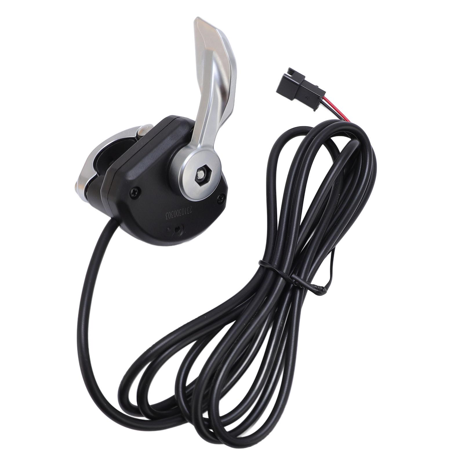 

Дроссельная заслонка для большого пальца, чувствительная регулировка скорости, прочная конструкция ABS, дроссельная заслонка для электрического велосипеда для скутера