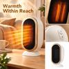 Winter Heater, 2- Fan, Tip-Over Cutoff, Plug-In, Ceramic Heating for Indoor Use