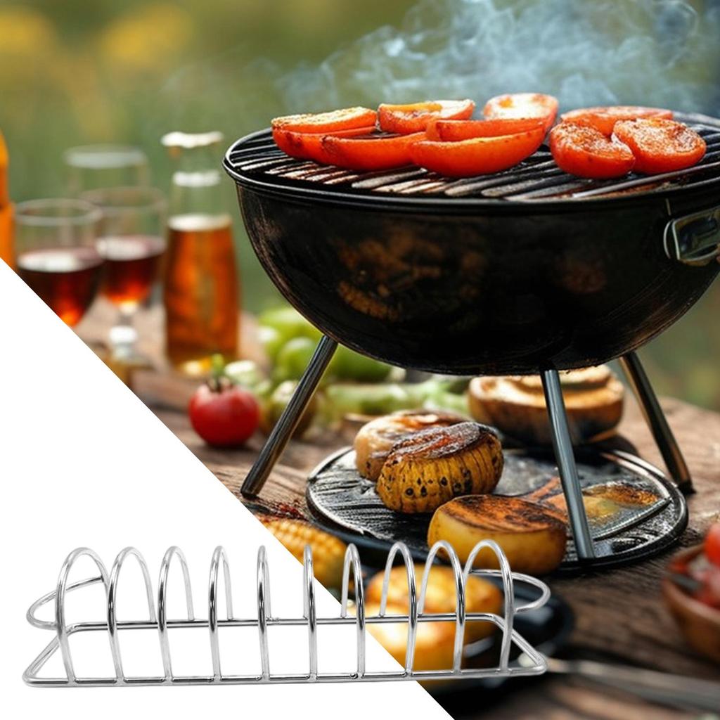 Grilling Rack Stainless Steel Barbecue Grill Rack Stainless Steel Cooking Accessory Tool Dishwasher Safe For BBQ Backyard Lawn