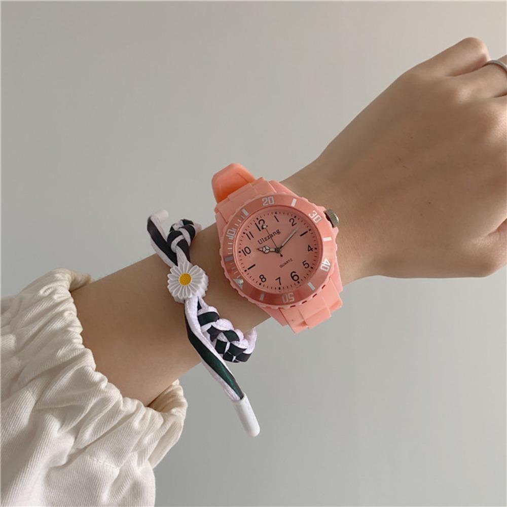 Waterproof Couple's Version Classic Clock Quartz Casual Sport Watch Korean Style Accessories