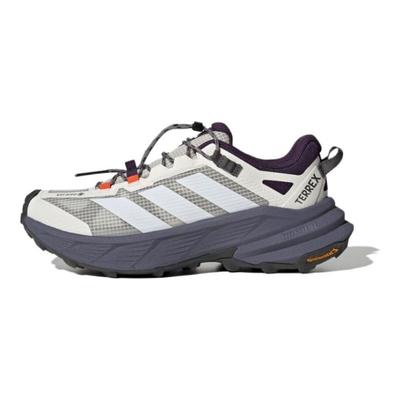 Terrex Free Hiker SL GTX Wygodne Wszechstronne Casualowe Buty do Biegania Trampki Unisex Białe Fioletowe HQ4886