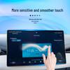 Compatible with 25 Mercedes-Benz E-Class E300L: center console screen protector, tempered glass screen protector, and dashboard protection film.
