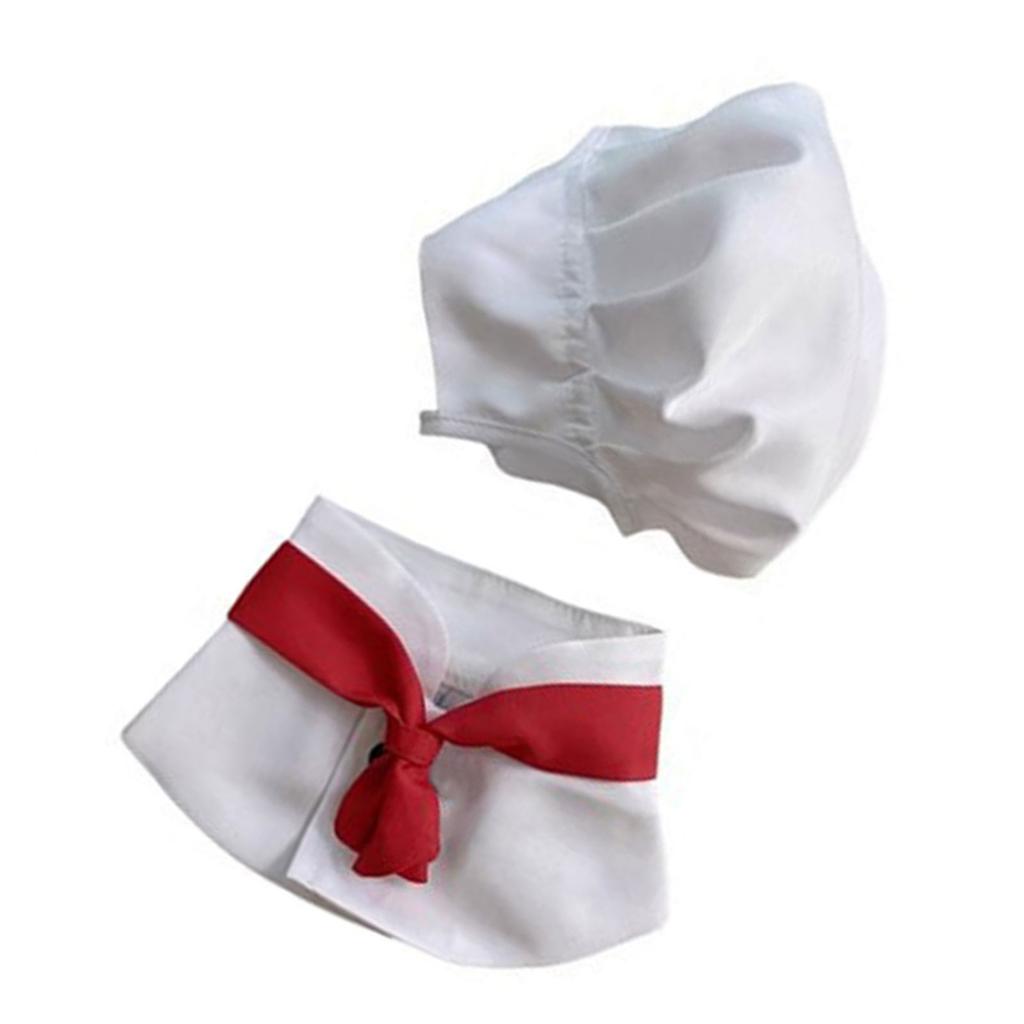 Dog Halloween Costumes Chef Hat and Cloak Suit Small Dog Cosplay Puppy Chef for Halloween Parties and Photo Shoots