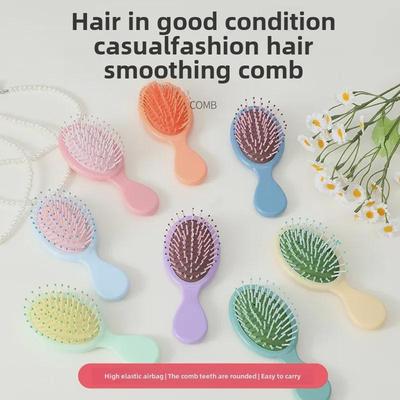  Pettine Mini Cuscino d'Aria per Massaggio Capelli Colore Caramella per Bambini
