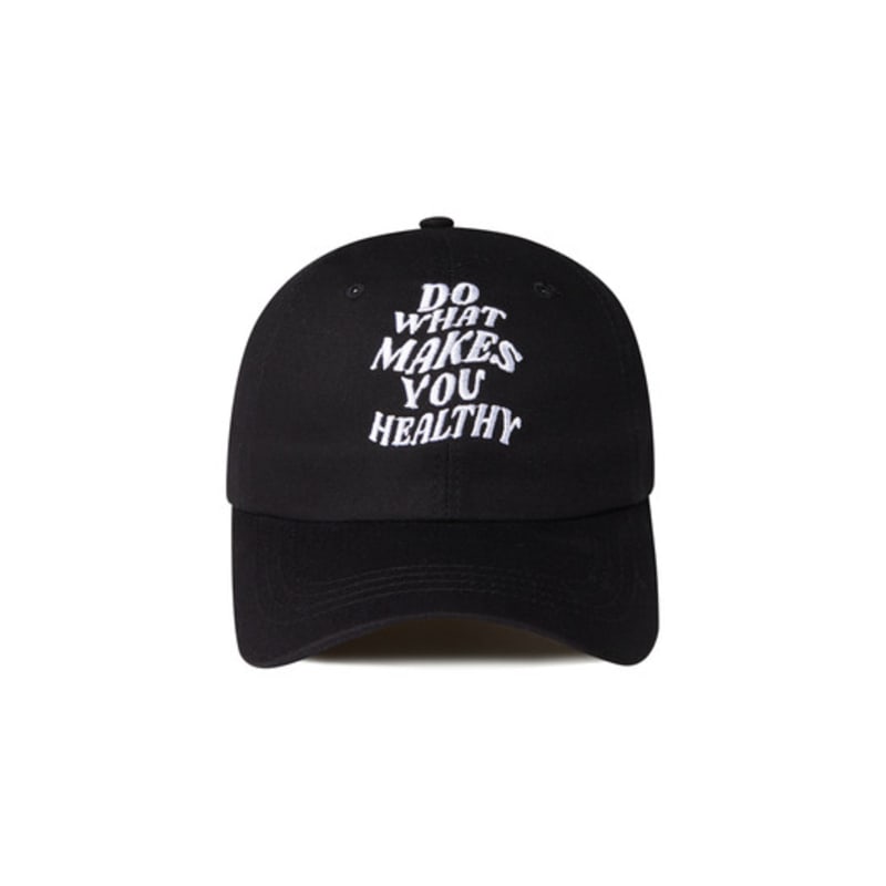 Exercise D.W.M.Y.H Logo Cap_BLACK