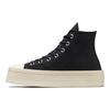 Converse Chuck Taylor All Star Modern Lift Classic Trend Comfortable Durable Lightweight High Top Canvas Shoes Women Sneakers Black A06141C