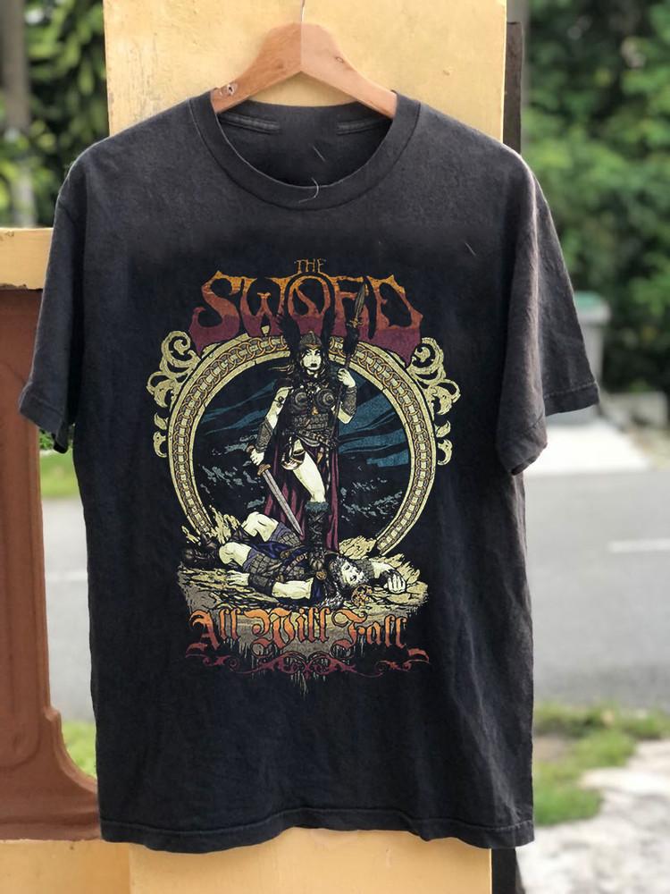 Футболка The Sword All Will Fall Tour Полный размер S-5XL Унисекс S
