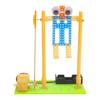 DIY Electric Horizontal Bar Robot Kids Science Discovery Toys Education Physics Experiment Kit School Project Art Craft Toy