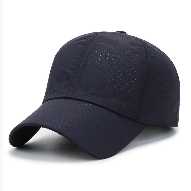 Quick-drying hat Men's outdoor sports light board Baseball cap Women's sunscreen visor Mesh breathable cap