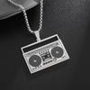 Accessories Radio Punk Retro Trendy Men's Recorder Necklace Pendant Necklace