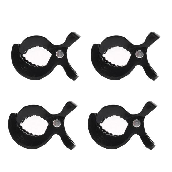 4Pcs Baby Pram Stroller Seat Cover Peg Hook Blanket Cart Clip Play Gym Accessory