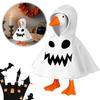 Hallowmas Desk Goose Hoodie For 7Inch Goose Statue Outfit Miniature Hoodie Clothes For Desktop Goose Table Decor